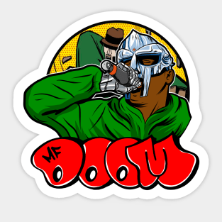 RIP MF DOOM Sticker